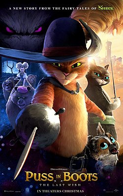 Puss in Boots 2: The Last Wish poster